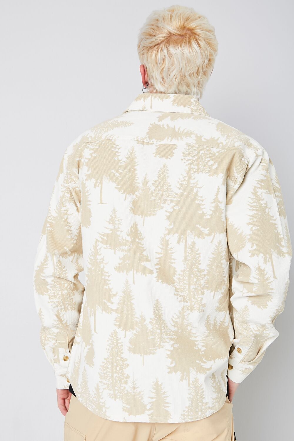 Forest Print Buttoned Shirt