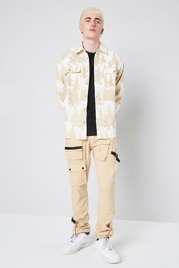 Forest Print Buttoned Shirt
