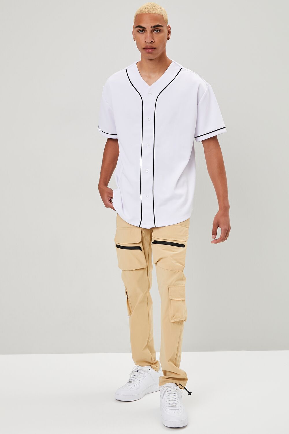 Drawstring Utility Cargo Joggers