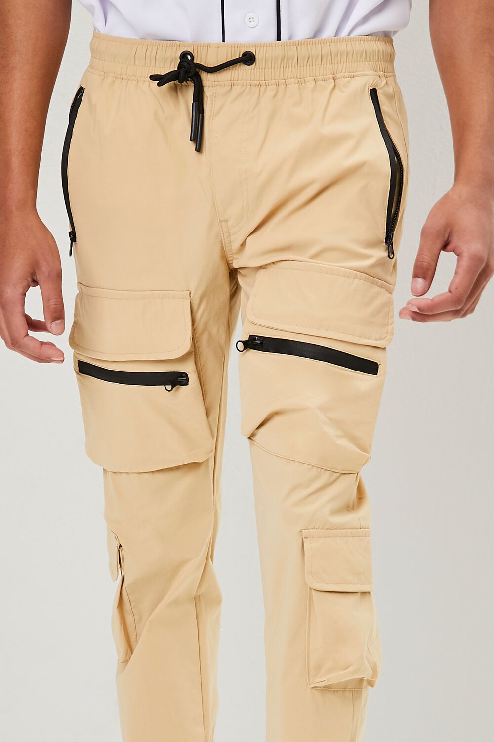 Drawstring Utility Cargo Joggers