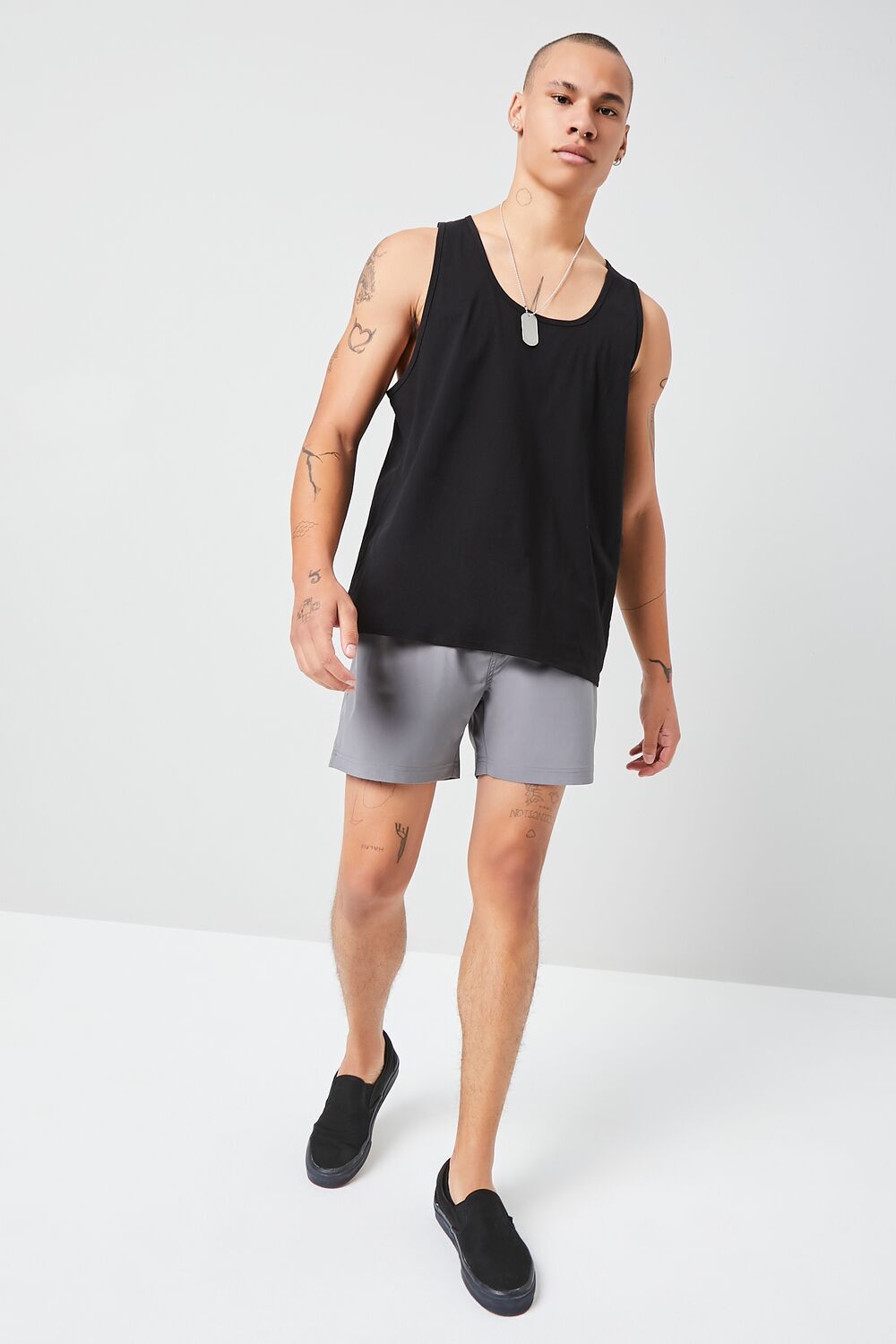 Basic Scoop-Neck Tank Top