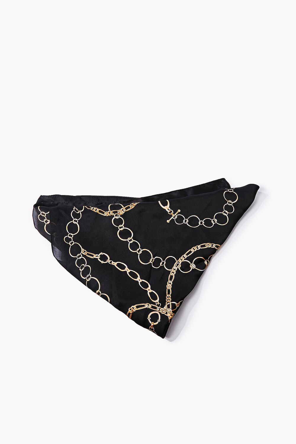 Chain Print Handkerchief Top