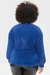 Plus Size Daisy Sweater-Knit Pullover