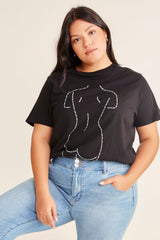 Plus Size You Are Art Graphic Tee