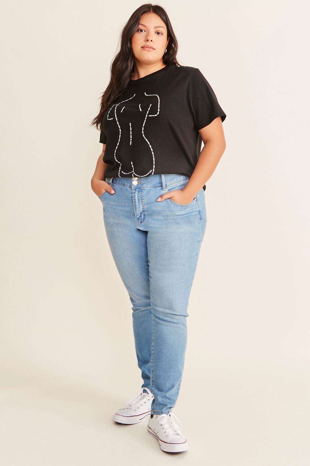 Plus Size You Are Art Graphic Tee