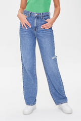 Premium Distressed 90s Fit Jeans