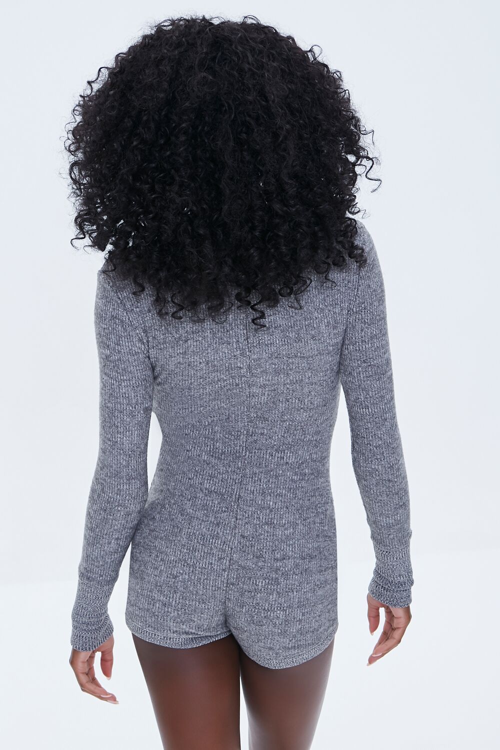 Ribbed Lounge Romper