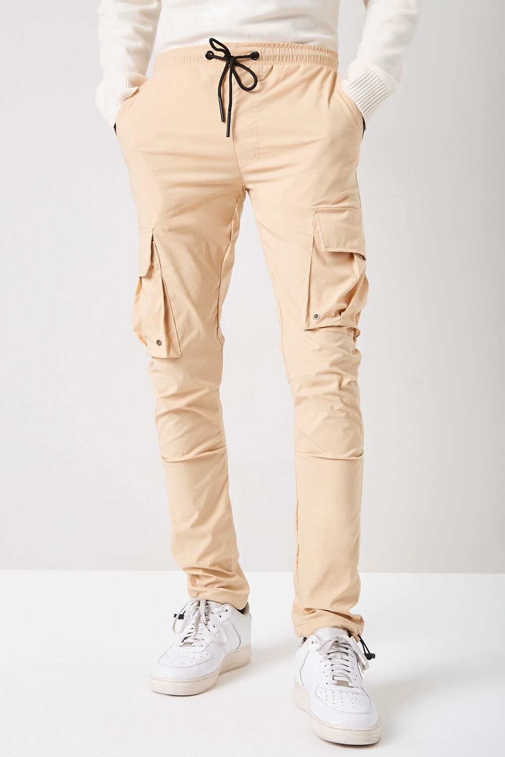 Drawstring Utility Cargo Joggers
