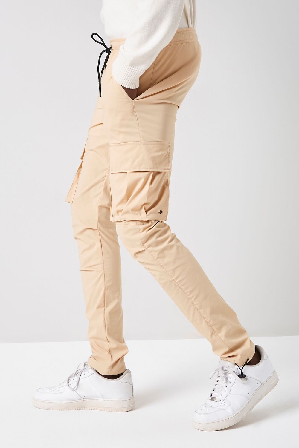 Drawstring Utility Cargo Joggers
