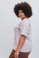 Plus Size Embroidered Pantone Crew Tee