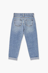Girls Basic Boyfriend Jeans (Kids)