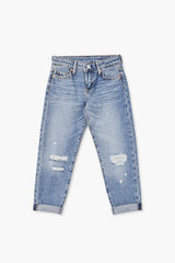 Girls Basic Boyfriend Jeans (Kids)