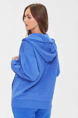 Basic Fleece Zip-Up Hoodie