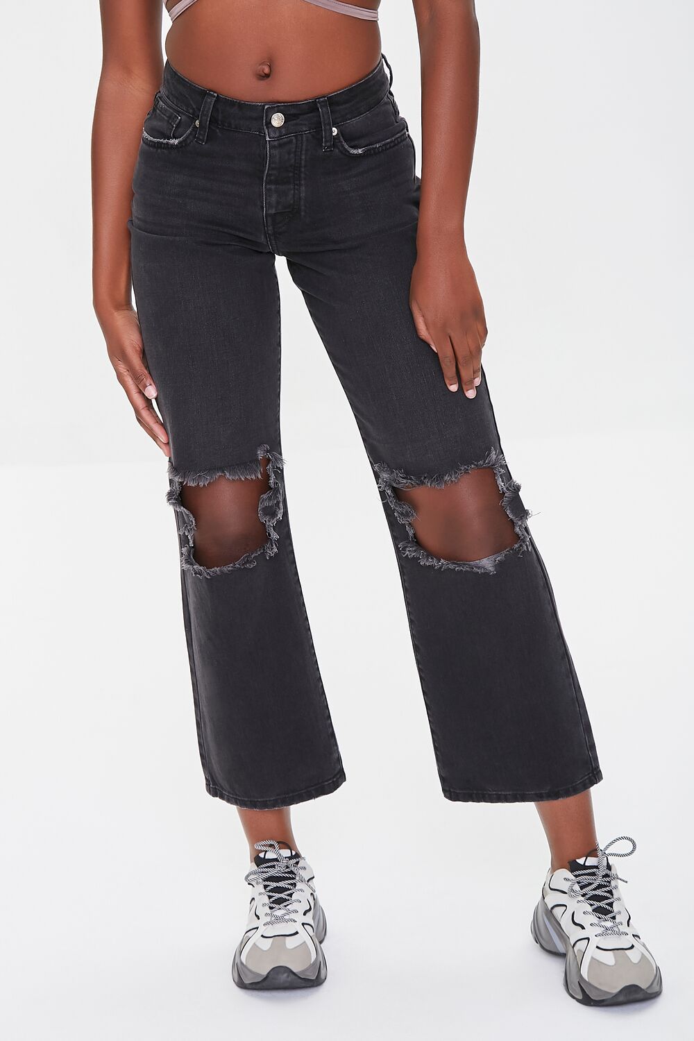 Premium Distressed 90s Fit Jeans