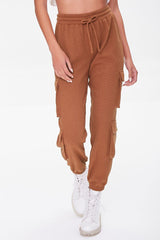 Waffle Knit Cargo Joggers