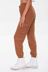 Waffle Knit Cargo Joggers