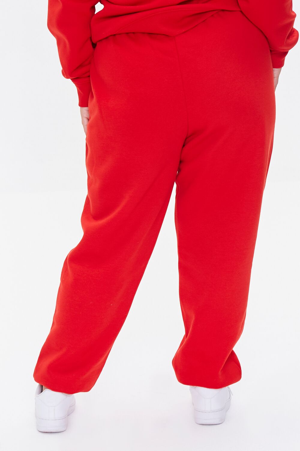 Plus Size Fleece Noel Joggers