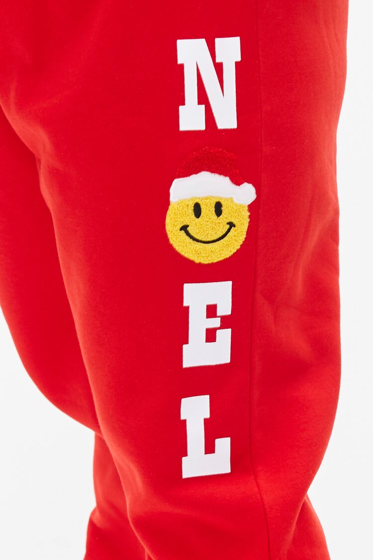 Plus Size Fleece Noel Joggers