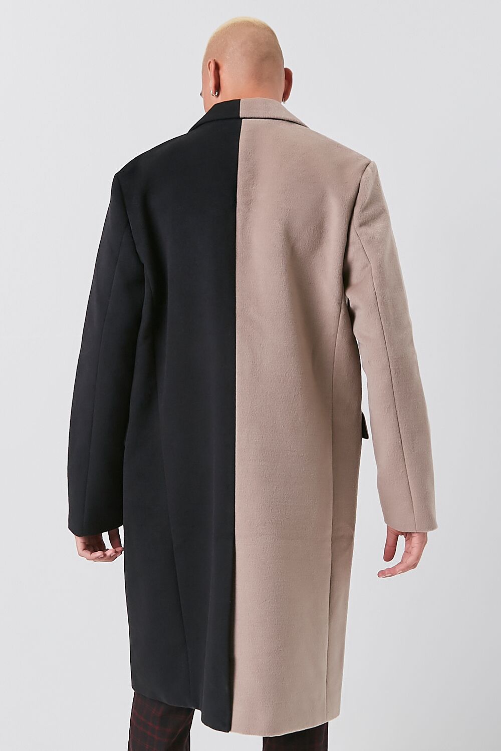 Colorblock Longline Coat