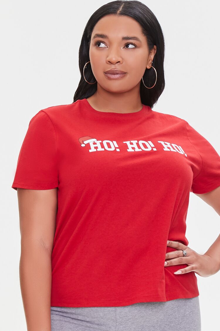 Plus Size Organically Grown Cotton Graphic Tee
