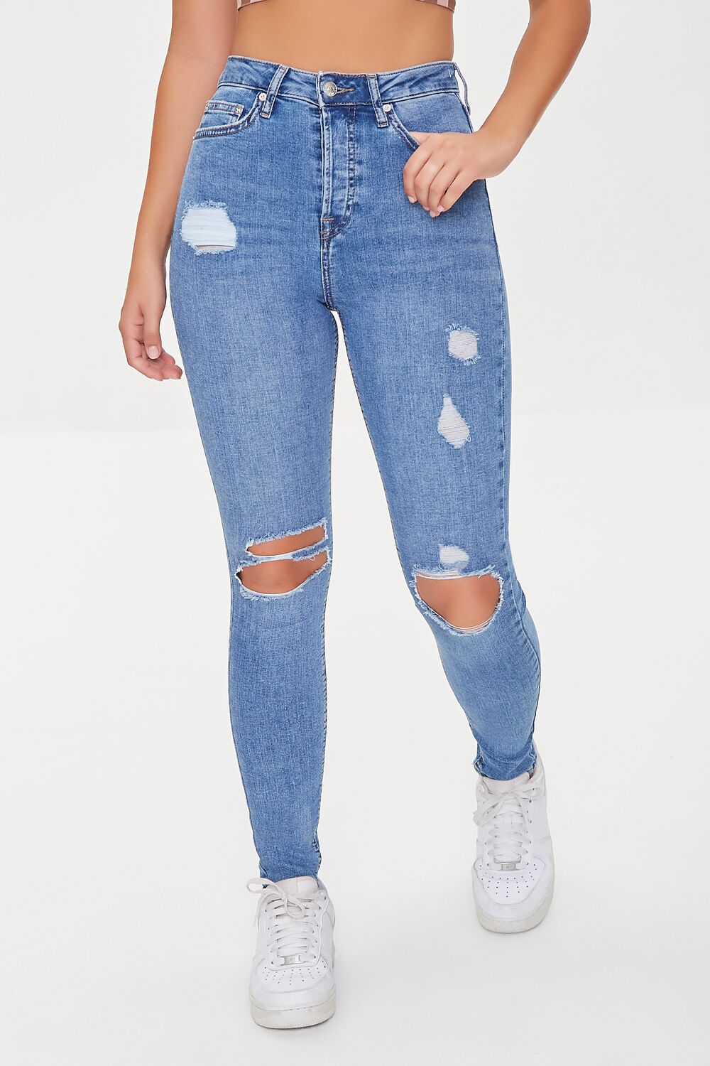 Premium High-Rise Skinny Jeans