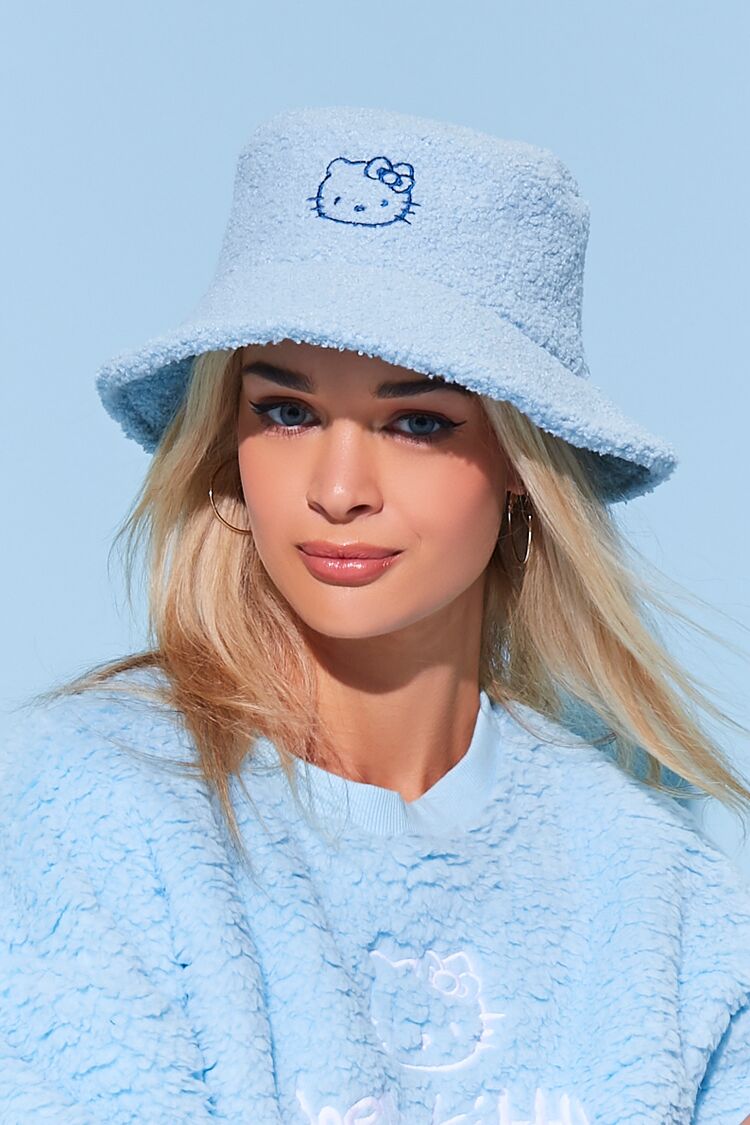 Embroidered Hello Kitty Bucket Hat