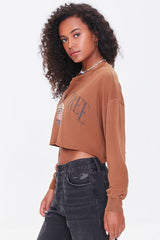 Joshua Tree Graphic Cropped Tee