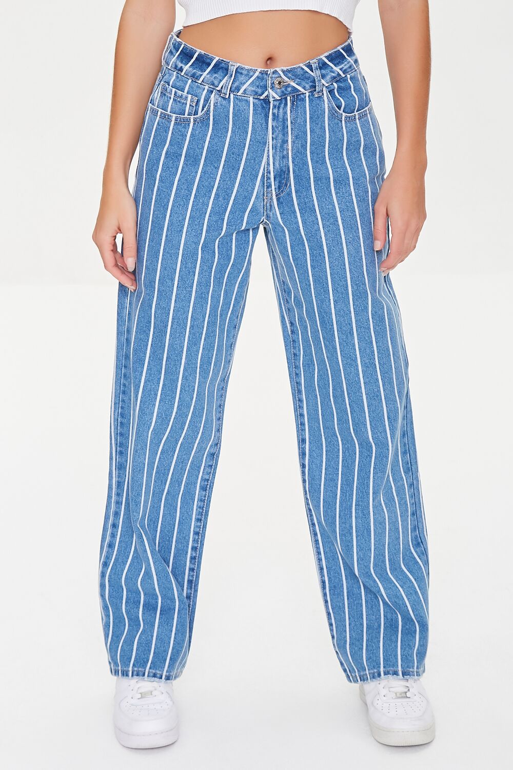 Striped 90s-Fit Jeans