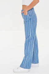 Striped 90s-Fit Jeans