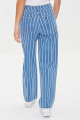 Striped 90s-Fit Jeans