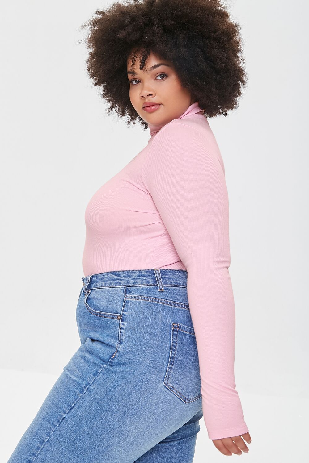 Plus Size Rhinestone Desire Bodysuit