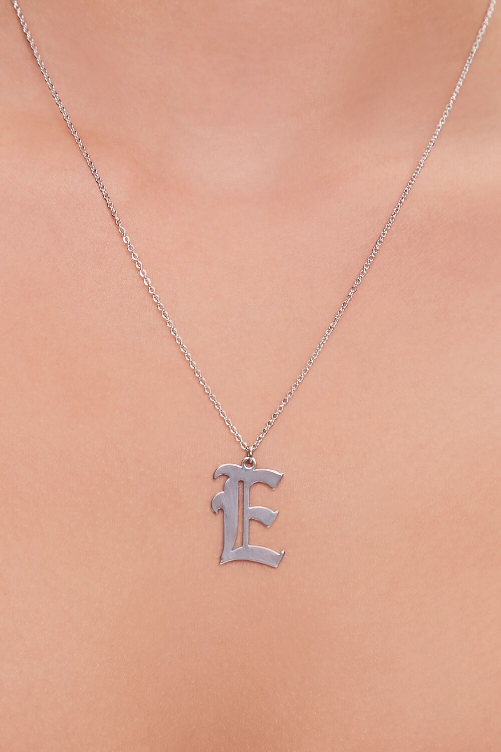 Initial Pendant Chain Necklace
