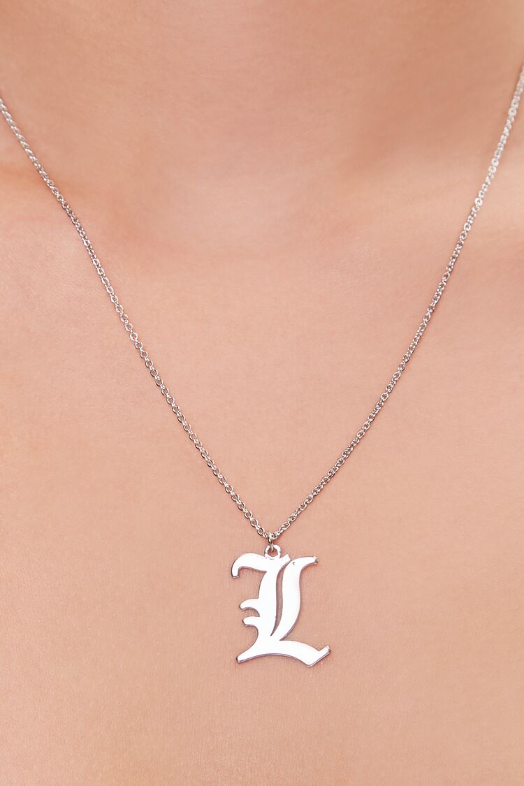 Initial Pendant Chain Necklace