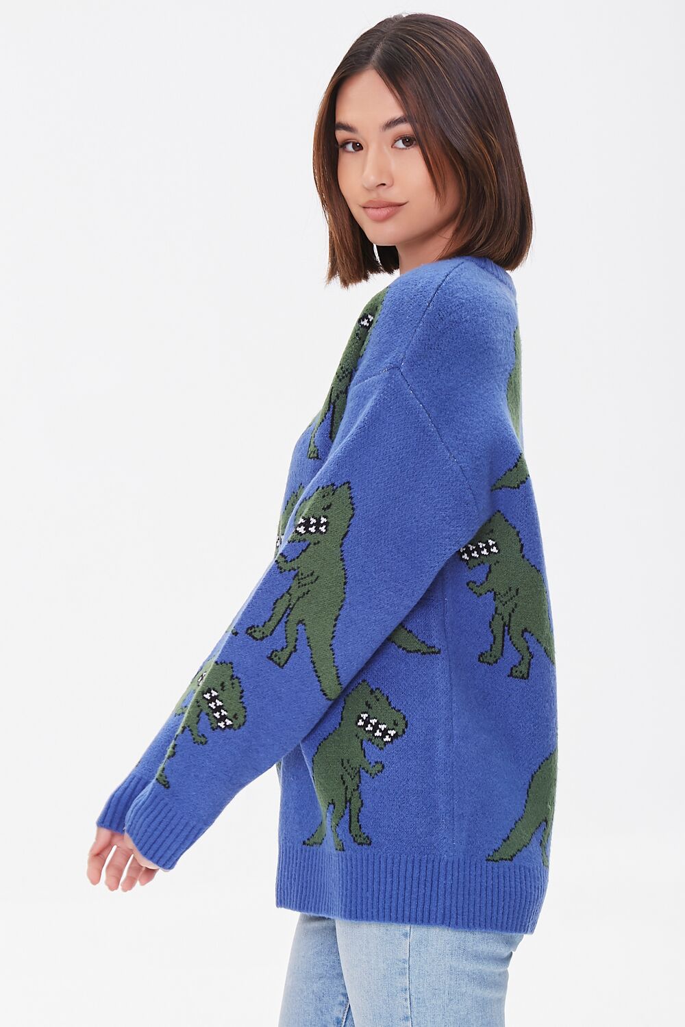 T-Rex Print Sweater
