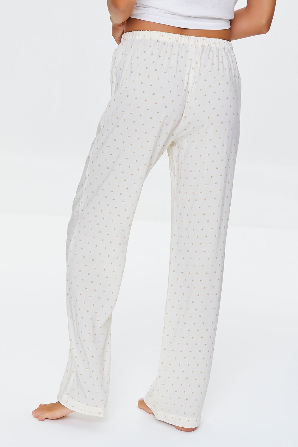 Star Print Pajama Pants