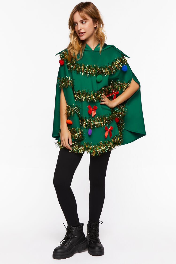 Christmas Tree Poncho