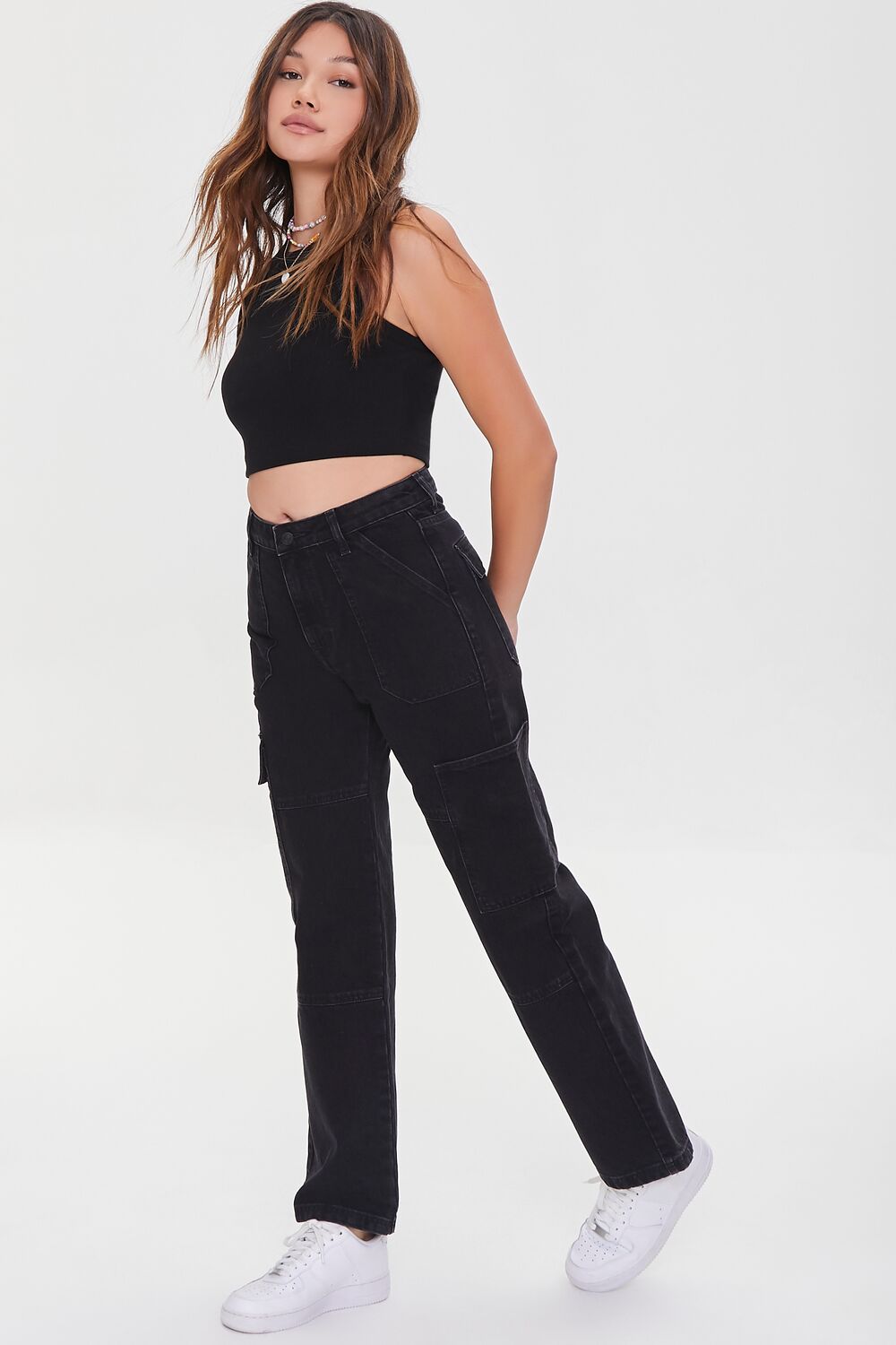 High-Rise Wide-Leg Jeans