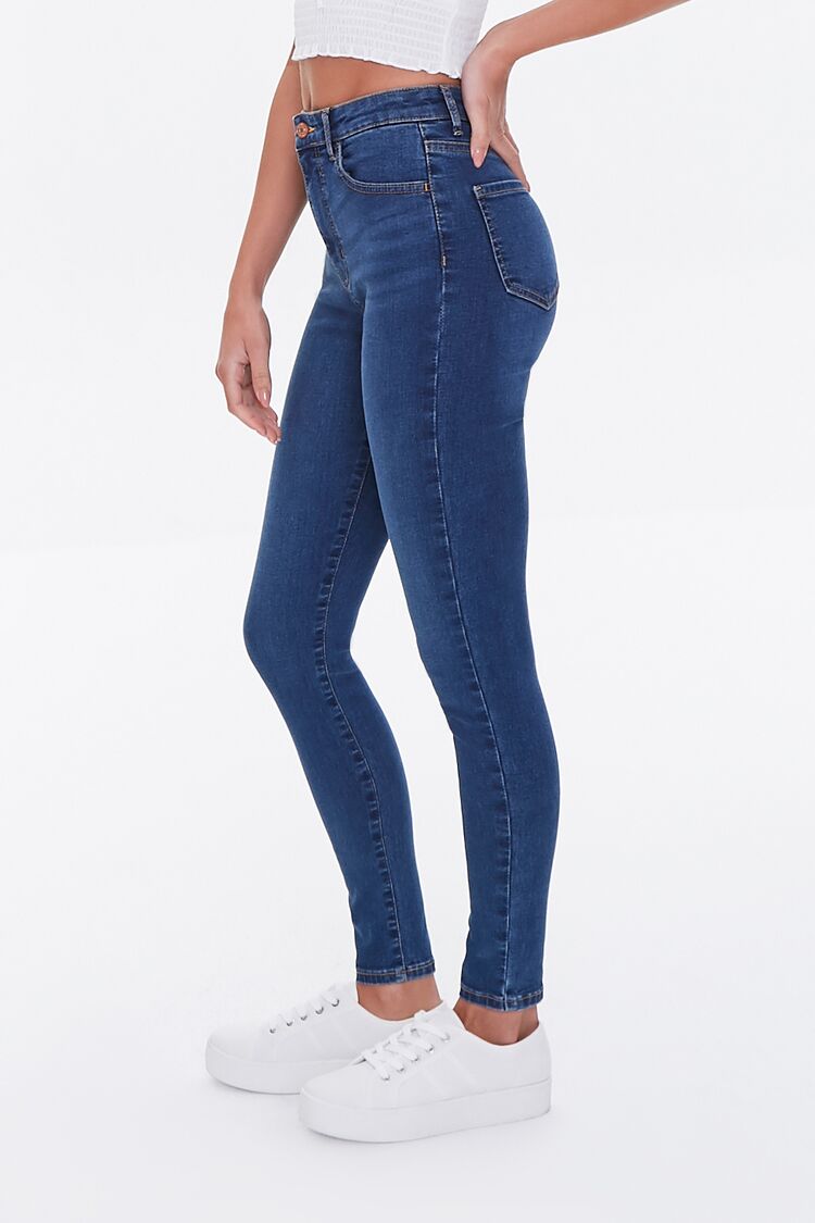 Super-Stretch High-Rise Skinny Jeans