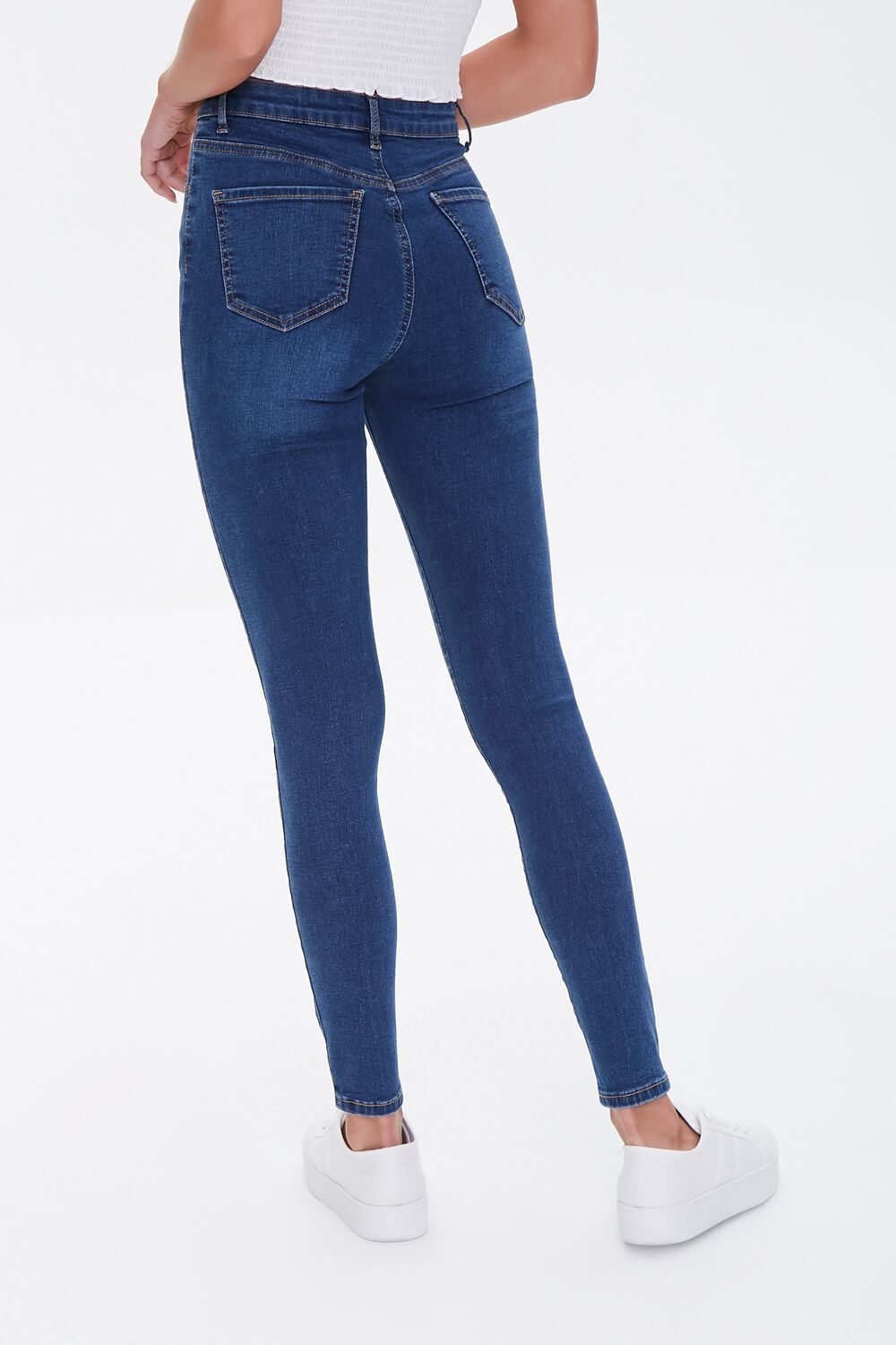 Super-Stretch High-Rise Skinny Jeans