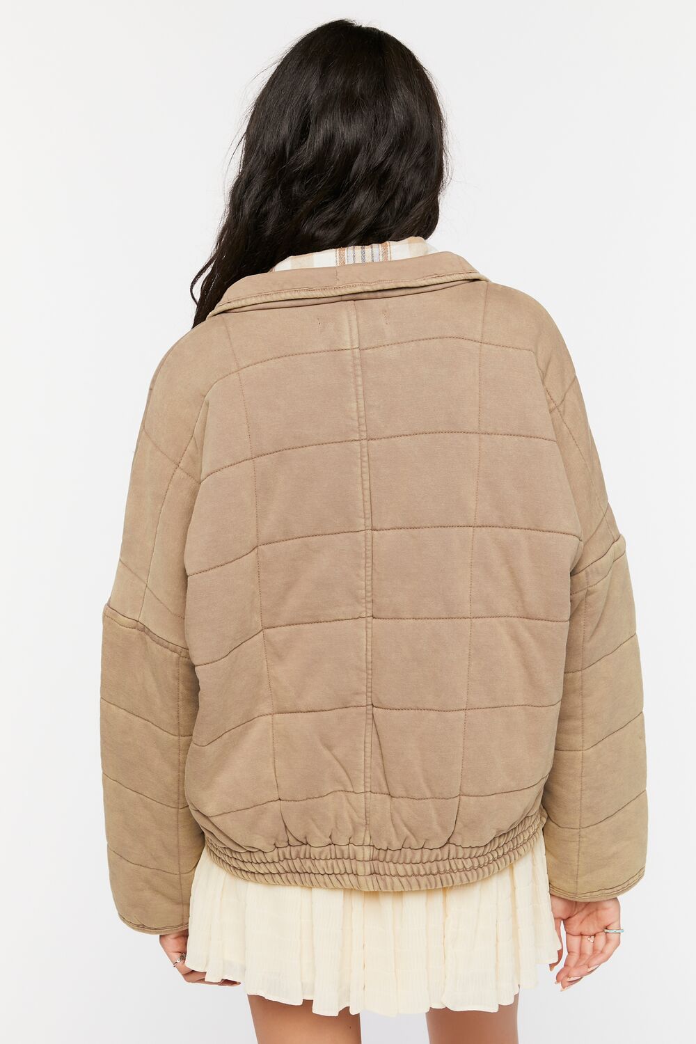 Quilted Zip-Up Jacket