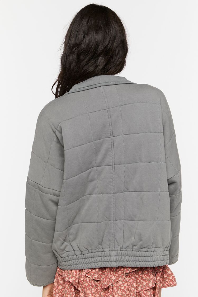 Quilted Zip-Up Jacket