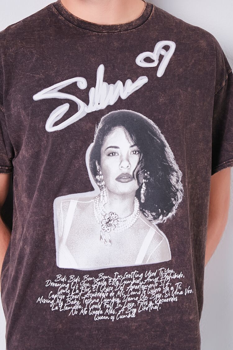 Selena Graphic Mineral Wash Tee