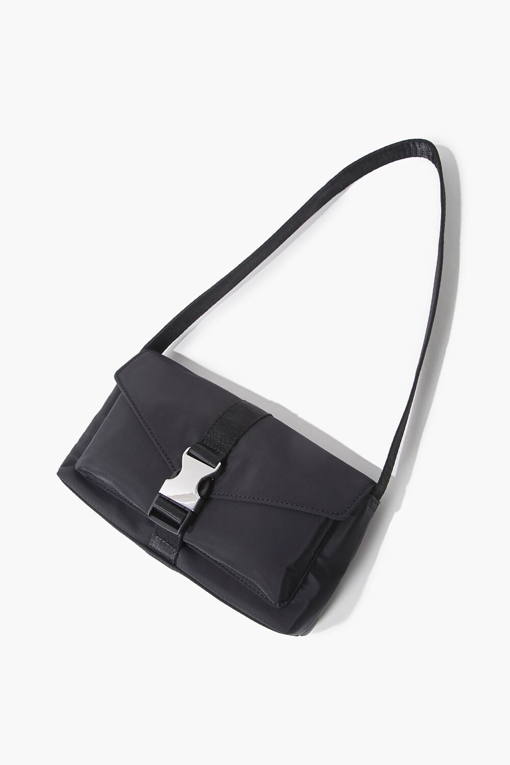 Release-Buckle Shoulder Bag