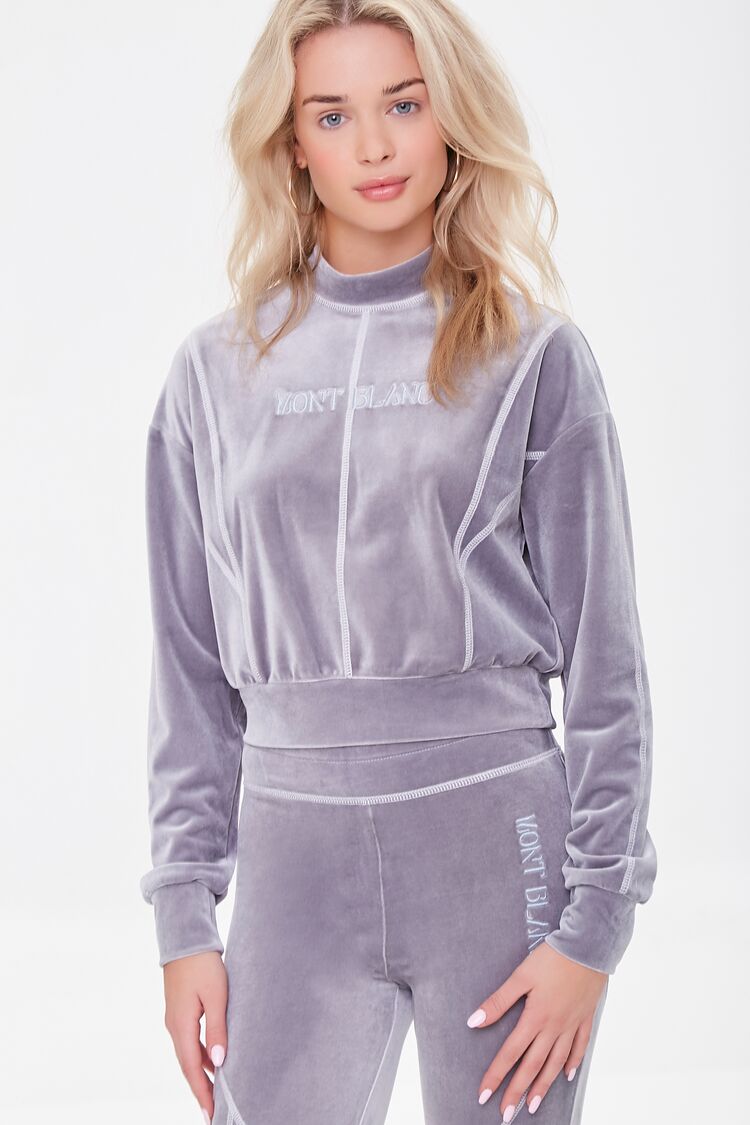 Embroidered Mont Blanc Pullover