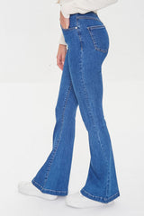 Clean Wash Flare Jeans