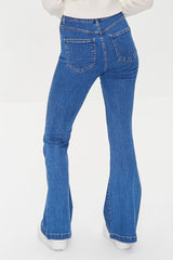 Clean Wash Flare Jeans