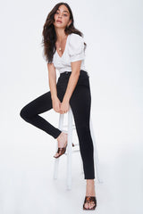 Stretch High-Rise Skinny Jeans