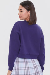 Fleece New York Graphic Pullover