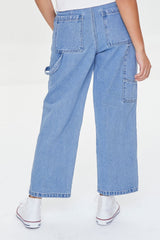 Cargo Straight-Leg Jeans