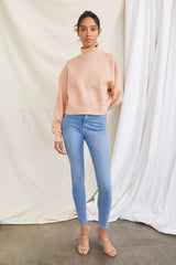 Fleece Drop-Sleeve Pullover
